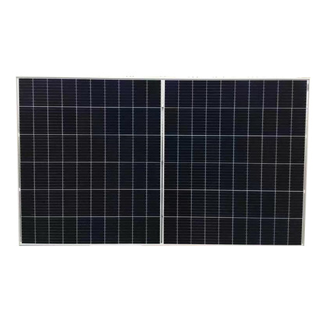 Módulos solares bifaciais tipo N Case 420W para Tóquio, Japão